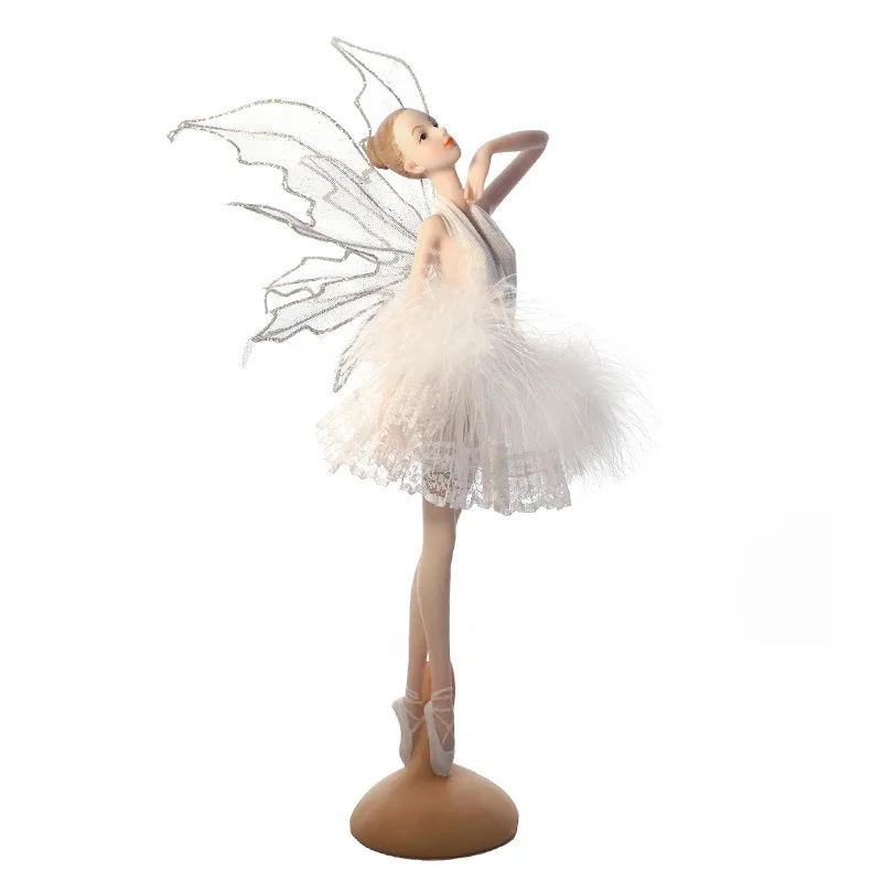 Resin Art For Anniversary Gift - Elegante Figura de Bailarina de Ballet,