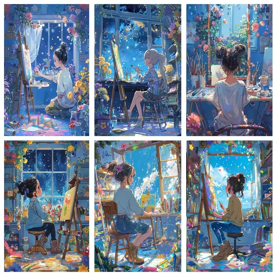 Resin Art Studio - Cuadro decorativo de estilo artístico, con