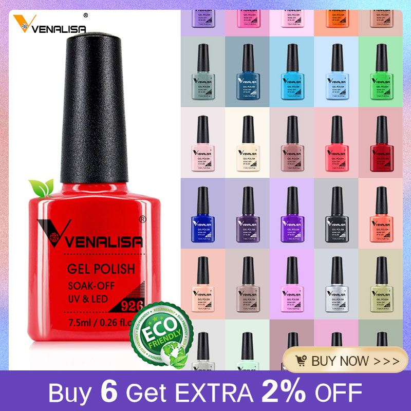 Resin Art Varnish - Venalisa-esmalte de uñas en Gel, 7,5
