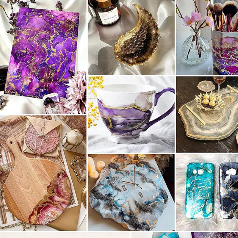 1 Juego de Kit de pigmento de  - Resin Pigment Alcohol Ink reseña y precio