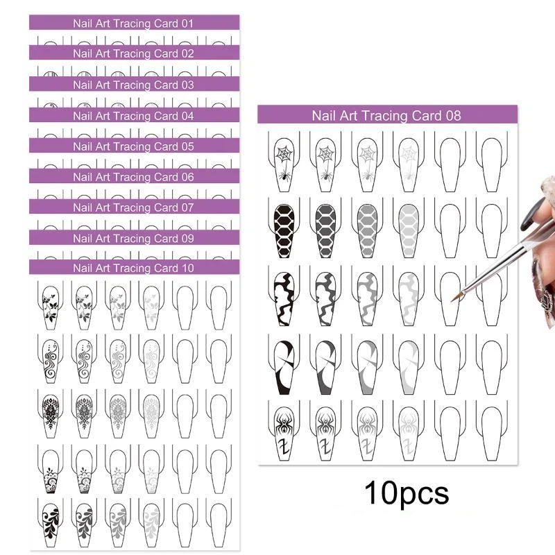 10 unidades de plantillas de p - Resin Art Learning reseña y precio