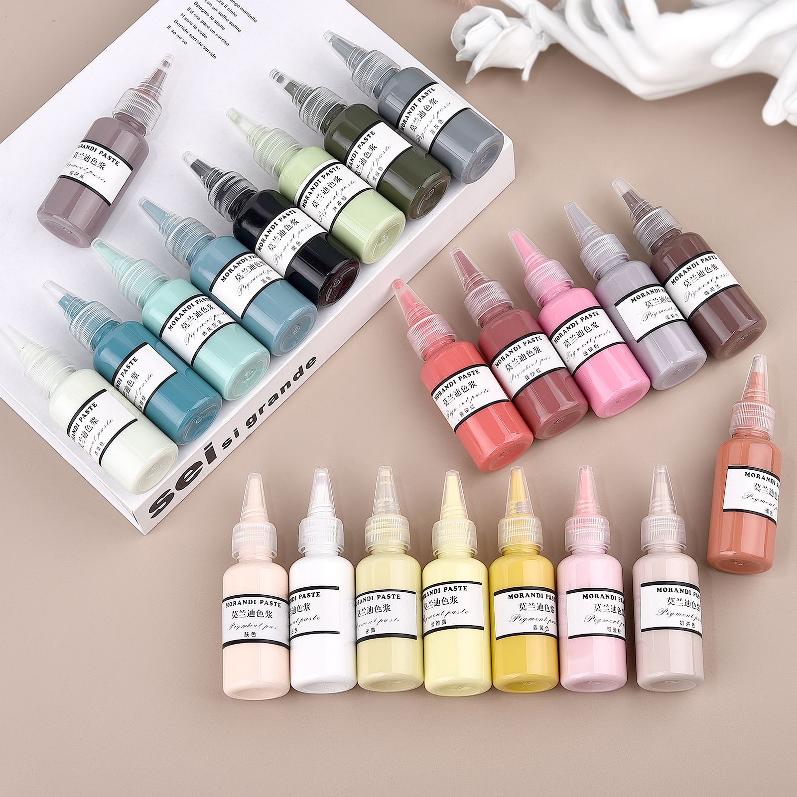 Morandi-pigmentos de resina lí - Resin Pigment Alcohol Ink reseña y precio