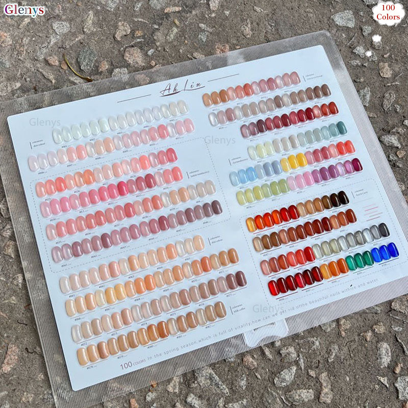 Esmalte de uñas en gel Glenys  - Resin Art Learning reseña y precio