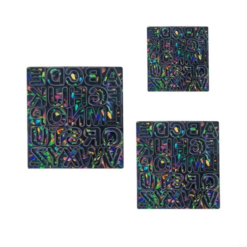 Molde resina para pendientes c - Resin Art Letter Keychain reseña y precio