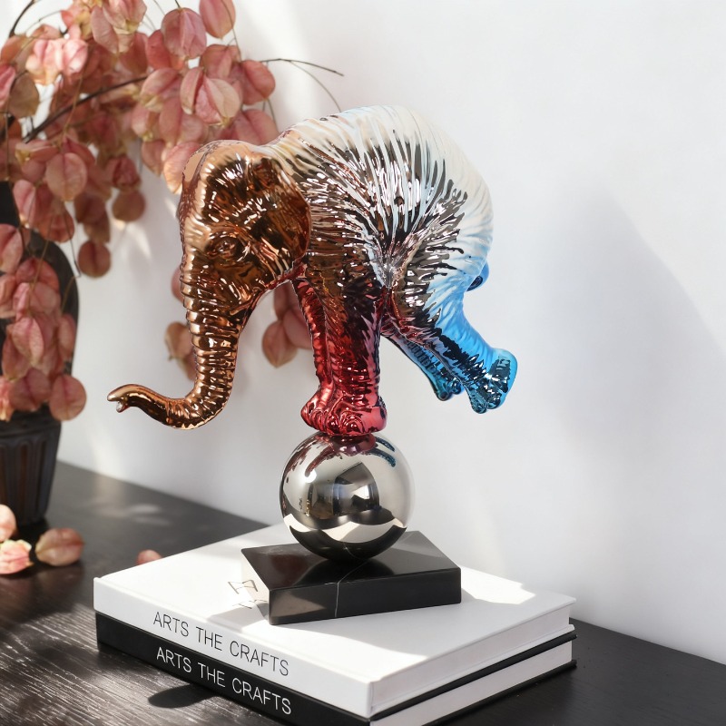 Estatua de Elefante con Graffi - Resin Art For Anniversary Gift reseña y precio