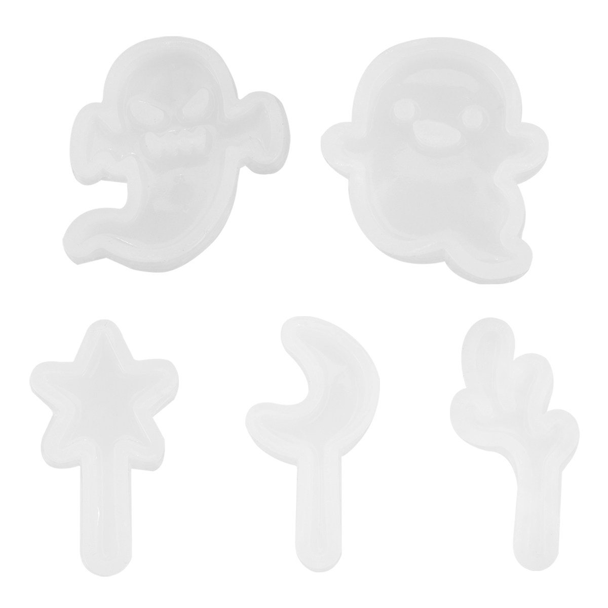 Juego de 5 Moldes de Silicona  - Resin Art Studio reseña y precio