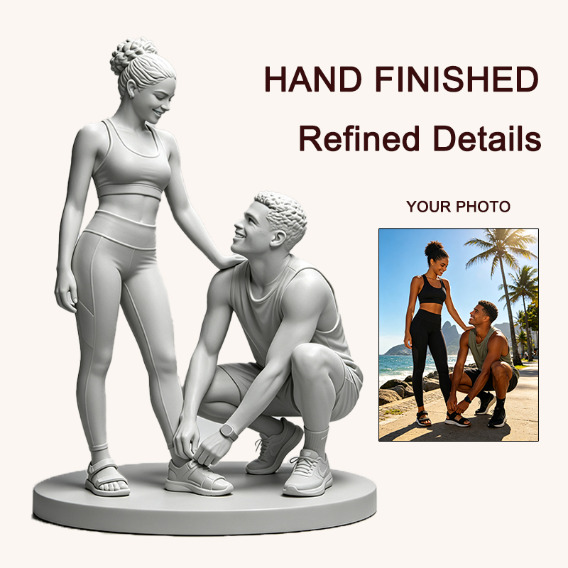 Figura de pareja impresa en 3D - Resin Art For Anniversary Gift reseña y precio