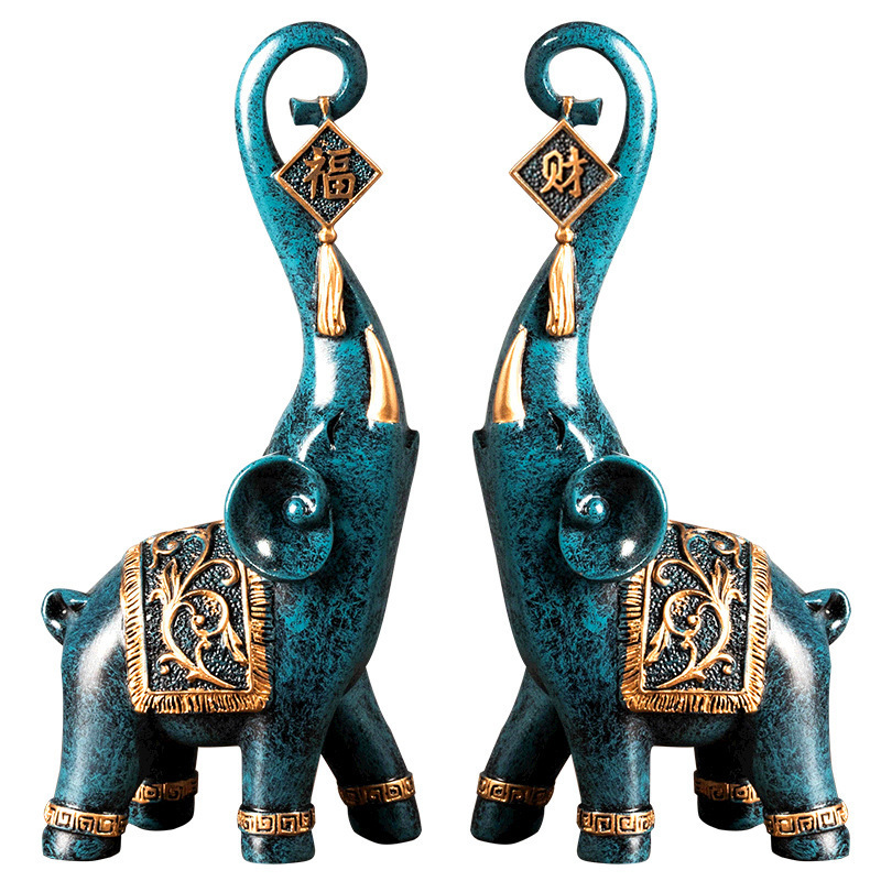 Un Par de Figuras de Elefante  - Resin Art For Anniversary Gift reseña y precio