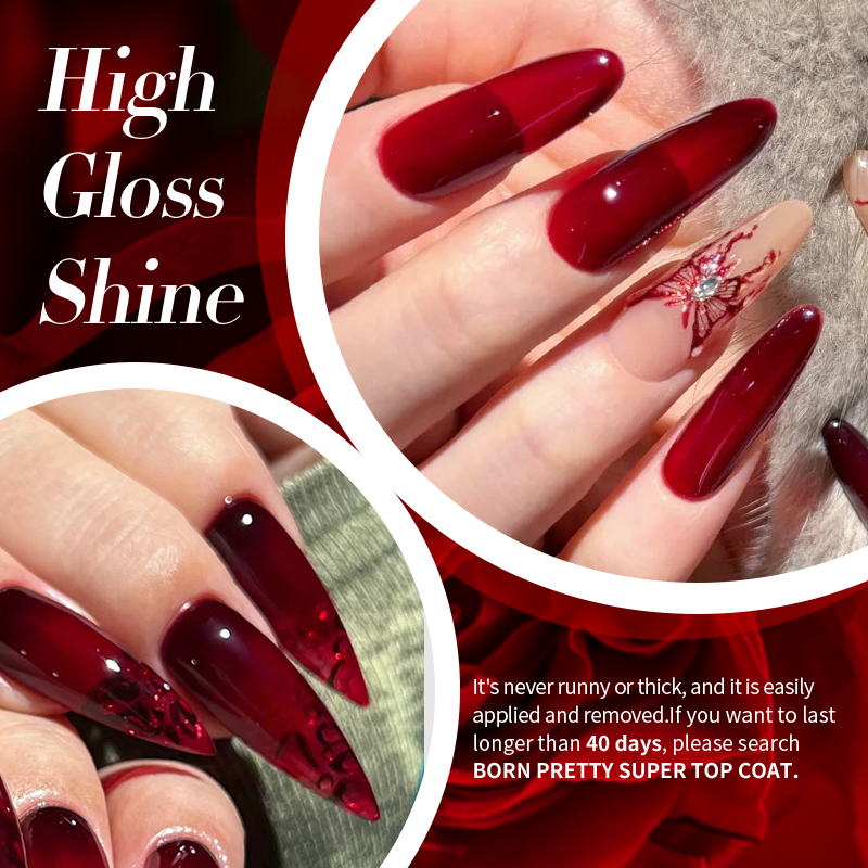 BORN PRETTY Esmalte de Uñas en - Resin Art Varnish reseña y precio