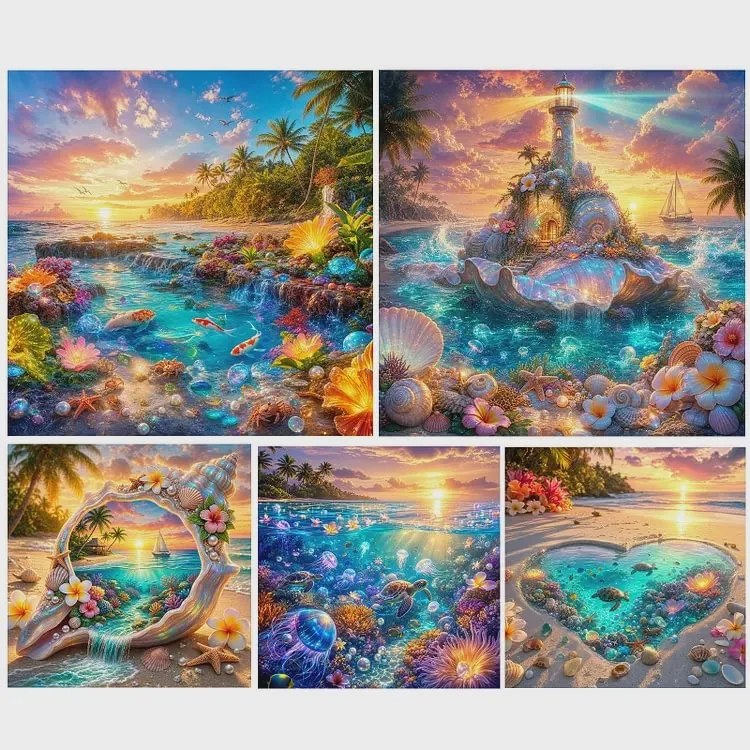 Pintura de Diamantes, Mundo Su - Resin Art World reseña y precio