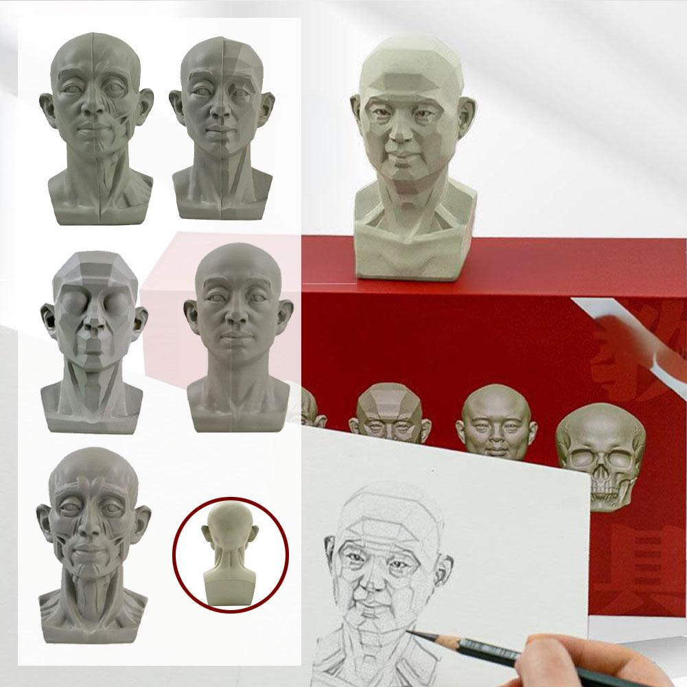 Retrato de yeso artístico, mat - Resin Art Learning reseña y precio