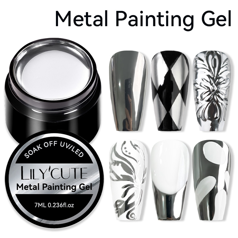LILYCUTE 7ML pintura metálica  - Resin Art Varnish reseña y precio
